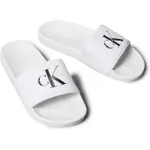 Calvin Klein Pantolette svart / vit