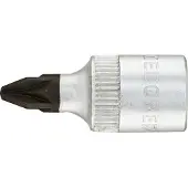 Gedore IKS 20 PZD 1 6187130 Stjärnspår Pozidriv Skruvmejselsats 6.3 mm 1/4 PZ 1 1/4