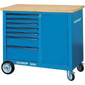 Gedore 6622830 Arbetsbänk med hjul (L x B x H) 1200 x 1100 x 985 mm Blå