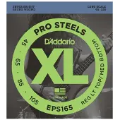 Daddario EPS165 ProSteels Bass Guitar Strings Custom Light 45-105