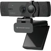 Conceptronic AMDIS07B - Webbkamera - färg - 8,3 MP - 3840 x 2160 - 4K - fast lins - ljud - USB 2.0 - MJPEG, YUY2 - DC 5 V