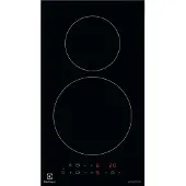 Electrolux Domino LIT30230C - Induktionshäll - 2 kokplattor - Fördjupning - bredd: 27 cm - djup: 49 cm - svart