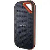 SanDisk Extreme PRO Portable V2 SSD - 4TB - Svart - Extern SSD - USB 3.2 Gen 2x2