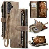 CASEME Samsung Galaxy S26+ C30 Multifunktionell Plånboksfodral - Brun