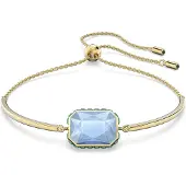 Swarovski Orbita Armband Åttkantigt Snitt Imitationskristall Glittrande Damarmband Guld 5616643 S