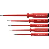 Super Merchant VDE-skruvmejselset 5-delat. Platta i Kartong Ask Classic Pb Swiss Tools