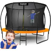 Neo-Sport Studsmatta NS-12C201 med inre nät 12,5 FT 374 cm