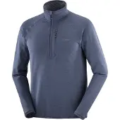 Salomon Men's Essential Lightwarm Half Zip mellanlagers fleecejacka