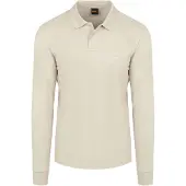 HUGO BOSS Passerby 10256683 Pikétröja Med Lång ärm
