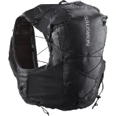 Salomon - Trailryggsäckar - Adv Skin X Season 15 Set Ebony/Alloy för Unisex - Storlek M - Svart