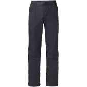 Vaude Women's Drop II Rain Pants Black/Black