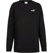 Puma Sport sweatshirt 'ESS Small No. 1' svart / vit