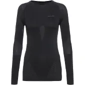 Falke - Underställ dam - Longsleeved Shirt Warm W Black för Unisex - Storlek S - Svart