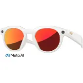 Oakley - Solglasögon - Meta HSTN Warm Grey / Prizm Ruby för UnisexUll - Grå