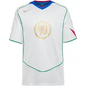 Nike Tränings T-Shirt Dri-FIT T90 Energy Jersey - Vit/Italien Blå/Röd/Guld, storlek Medium