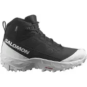 Salomon - Varma vandringsskor - Crosstrak Wp Black/Black/White för Unisex - Storlek 44 2/3 - Svart