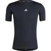 Adidas Funktionstopp 'Techfit Compression' svart / vit