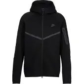 Nike Luvtröja Tech Fleece FZ Vindjacka - Svart, storlek Small