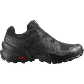 Salomon - Trailskor - Speedcross 6 Gtx W Black/Black/Phantom för UnisexUll - Storlek 37 1/3 - Svart
