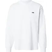 Vans Långärmade T-shirts LEFT CHEST II LOOSE LS man - Vit - EU M