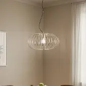 Domiluce Hänglampa Globe , dimbar, Mässing / guld, Vardagsrum / matsal, Metall, Pendellampa