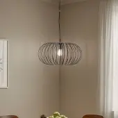 Domiluce Hänglampa Globe , dimbar, Brun / rost, Vardagsrum / matsal, Metall, Pendellampa