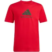 Adidas Funktionstopp oliv / mörkgrön / röd