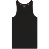 BOSS Racer-back tank top in stretch cotton