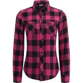 Urban Classics Blus rosa / svart