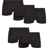 Urban Classics Solid Organic Cotton 5-pack Boxers