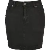 Urban Classics Kjol svart denim