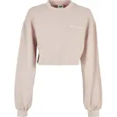 Urban Classics Cropped Small Embroidery Terry Tröja