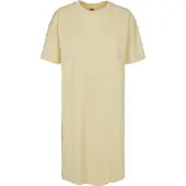 Urban Classics Organic Oversized Slit Kortärmad Kort Klänning