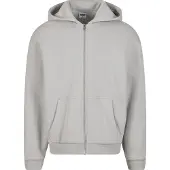 Urban Classics Fluffy Sweatshirt Med Dragkedja
