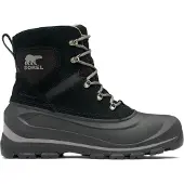 Sorel Men's Buxton Lace Boot Wp Black, Quarry