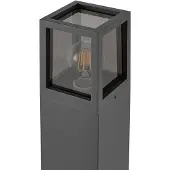 Deko-light Pollare uthomus Facado II, dimbar, Aluminium / grå / zink, Aluminium / grå / zink, Modern, Utomhuslampa