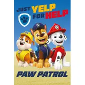 Paw Patrol Yelp fleecefilt 100x150 cm