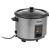 Tristar RK-6148, Svart, Silver, 1,8 l, Knappar, 0,8 m, Rostfritt stål, Glas