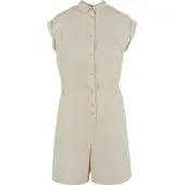 Urban Classics Viscose Twill Kortärmad Romper
