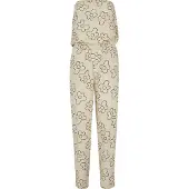 Urban Classics Jumpsuit beige / svart