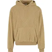 Urban Classics Jaquard Velvet Huvtröja