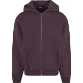 Urban Classics Fluffy Sweatshirt Med Dragkedja