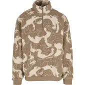 Urban Classics Pattern Fleece Oversized Jacka
