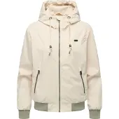 Ragwear Plus Funktionsjacka 'Nuggeta' ecru / khaki