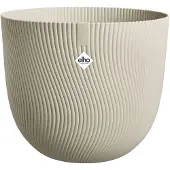 Elho Sereh Rund Kruka 40 Beige - 39 x 33 cm