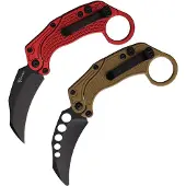 Reate Knives EXO-K Button Lock Oxidized Gre