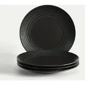 Fyrklövern Scene tallrik 27 cm 4-pack Mattallrik