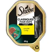 Sheba Classics paté med lax våtfoder katt (bägare 85 g)