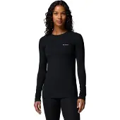 Columbia - Underställ dam - Midweight Stretch Long Sleeve Top Black för UnisexUll - Storlek XS - Svart