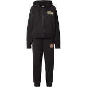 EA7 för kvinnor. 7W000942_AF12473 Träningsoverall Visibility svart (L), Casual, Deportivo, Multisport, Polyester, Lång ärm